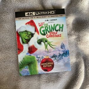 How the Grinch Stole Christmas 4k UHD w/ Slip-cover